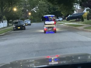 Golf Cart on the Road